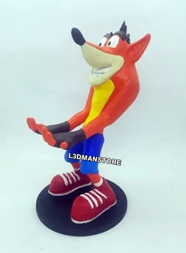 Soporte Crash Bandicoot Stand Para Joystick Y Pc