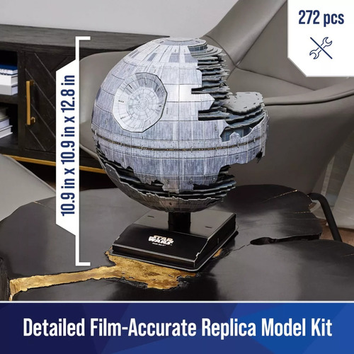 Rompecabezas 4d Star Wars Estrella De La Muerte 272pz