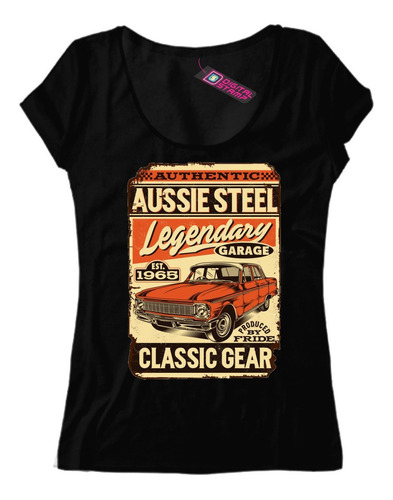 Remera Mujer Rockabilly Old School Garage Autos Rmb4 Dtg