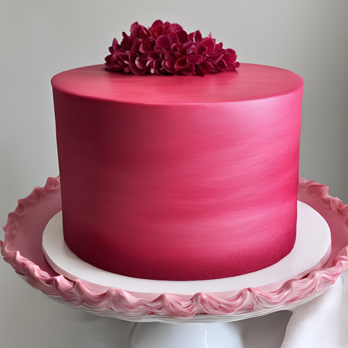 Corante Em Pó Vermelho Rosa Iceberg Com 100 Gramas
