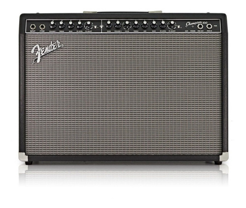 Amplificador Fender Champion Series 100 para guitarra de 100W color negro/plata
