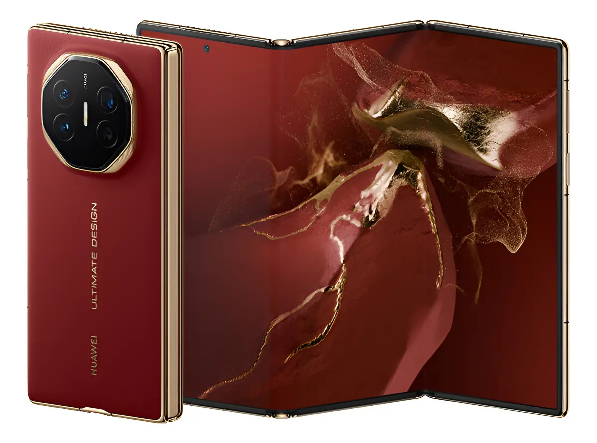 Teléfono móvil Huawei Mate Xt Ultimate Design, 16 GB+1 TB, diseño superdelgado con tres pliegues, pantalla Huawei X-true de alta resolución de 10,2 pulgadas, cámara roja Xmage Ultra Aperture