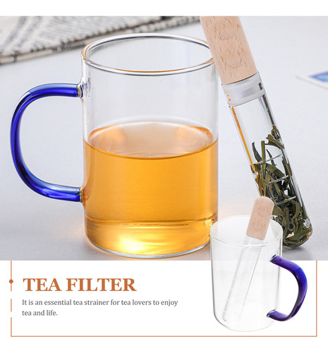 1 Juego De Coladores De Té Con Filtro De Té Con Taza, Colado