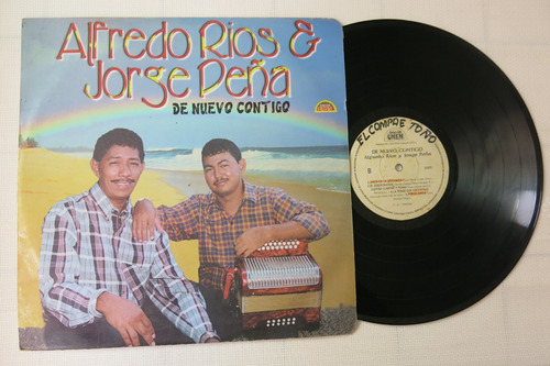 Vinyl Vinilo Lp Acetato Alfredo Rios Y Jorge Peña De Nuevo C