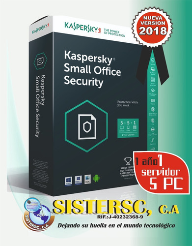 Kaspersky Small Office Security 1servidor 5pcs 1año