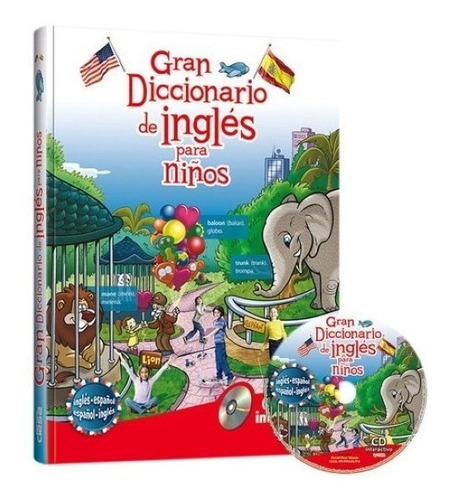 Libro Gran Diccionario De Inglés Para Niños + Cd