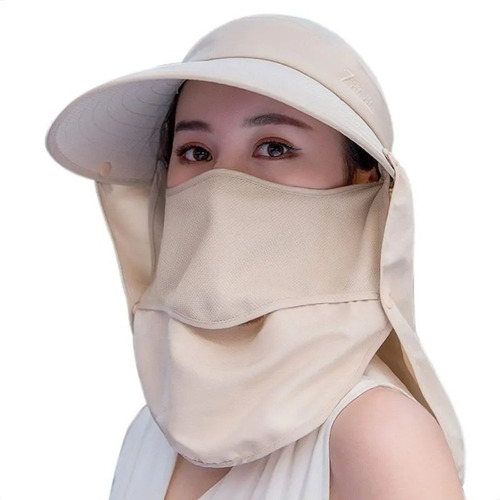 Gorra Con Visera Amplia Y Protección Uv Para Mujer