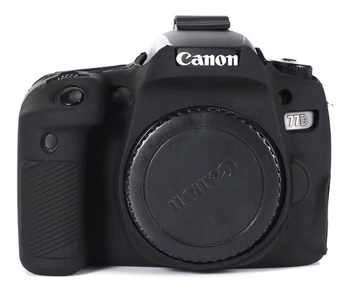 Funda De Cámara De Silicona Blanda Para Canon Eos 77d