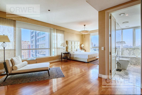 Imagen 6 de 30 de Le Parc Alcorta ! 2 Dorm. Dep. 3 Cocheras. Amenities. Amueblado.
