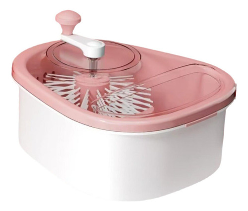 Tf Drene El Colador De Frutas De La Fruta Con Cepillo, Rosa