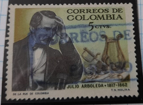 Sello - Colombia - Arboleda Pombo 1966