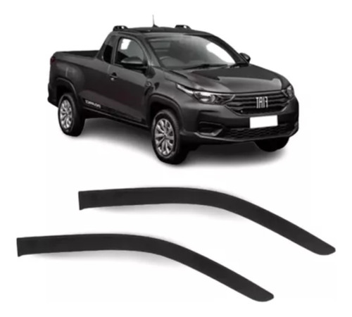 Calha Fiat Strada 2020 A 2021 2 Portas