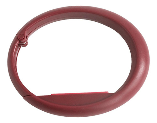Percha For Bolso De Mesa Con 2 Ganchos, Color Rojo