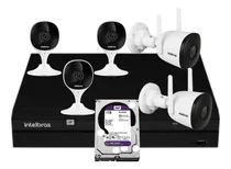 Comprar Kit 5 Câmera Wifi Ext. Int. Im5 Imx Nvr 8ch Hd 1tb Intelbras