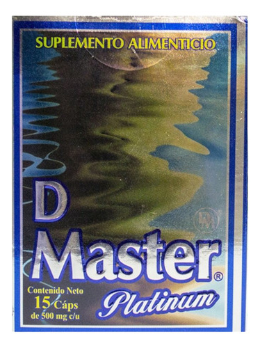 Diet Master Platinum (d Master) 15 Caps Sabor Sin Sabor