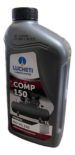 Oleo Lubrificante 1 Litro Para Compressor 150 Lucheti Iso Vg