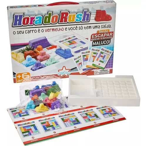 Kit Jogo Para Crianças 5 6 7 8 anos Hora Rush Desenho Mágico - Big