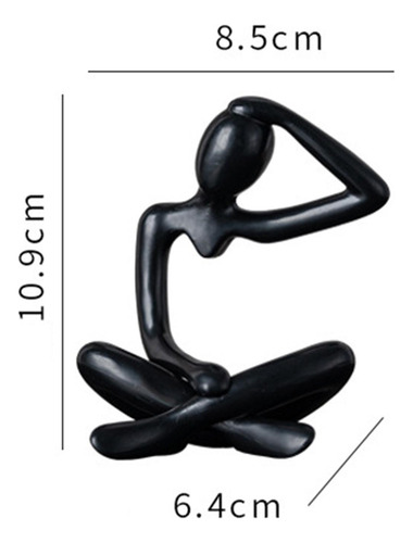 4 Thinker - Colección De Estatuas Abstractas, Adorno De