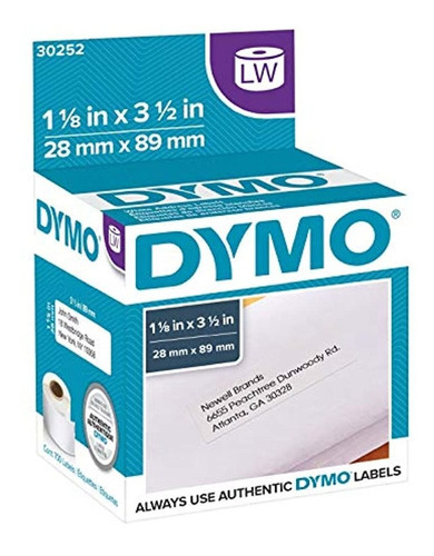 Dymo Authentic Lw - Etiquetas Para Direcciones De Correo