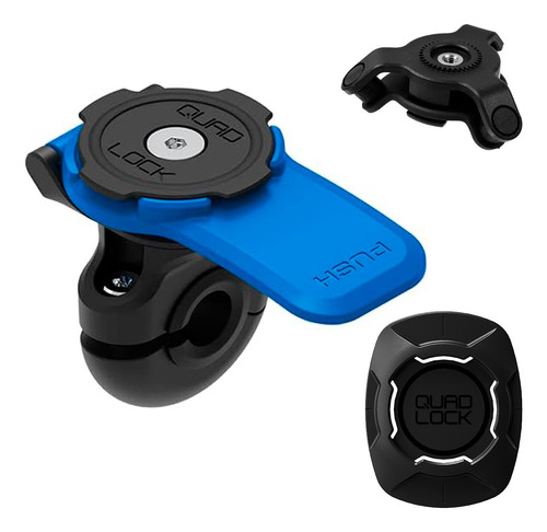 Soporte Quadlock Retrovisor Antivibración/ Yamaha T7 Y Otras