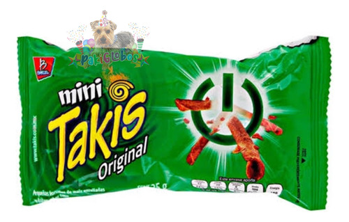 Barcel Takis Verde Original Botanas Papas Mini 25 Pzas Envio