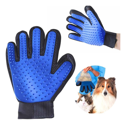 Guante Removedor De Pelo Para Perros Truee Five-touch