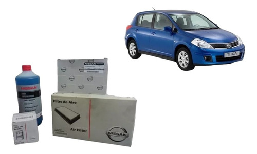 Kit De Servicio Nissan Tiida Filtros Y Productos Originales