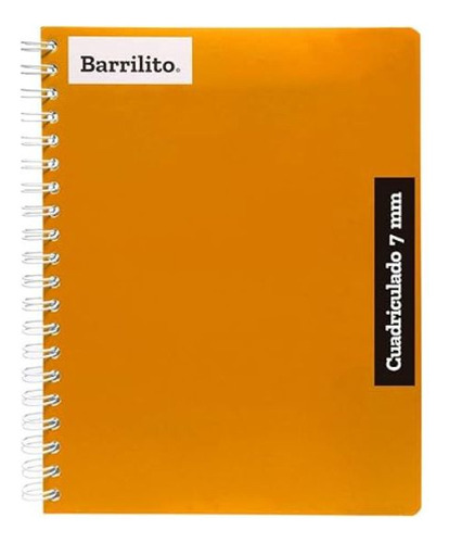 Pack 7 Cuadernos Profesional Barrilito Pec7i Cuadro Gde Color Colores
