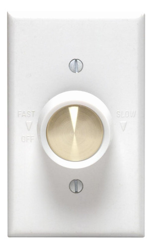 Control De Velocidad Variable 120 Va Interruptor Blanco