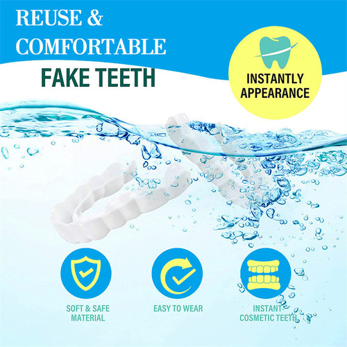 2 Peças De Aparelho Dentário De Proteção Noturna Superior Pa