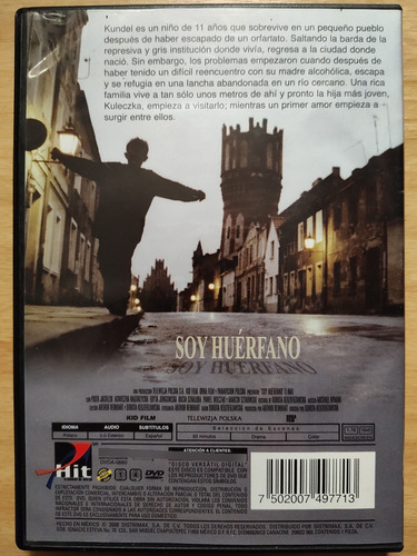 Soy Huérfano / Dvd Película Polaca (Usado)