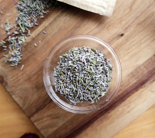 Pétalos De Lavanda Francesa Orgánica 141 Gramos Grado Extra