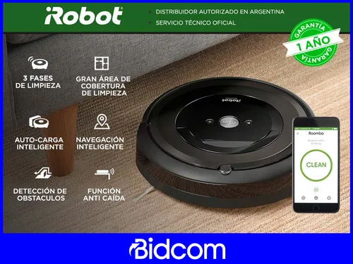 Aspiradora Robot Irobot Roomba E5 Mapeo Inteligente Wifi