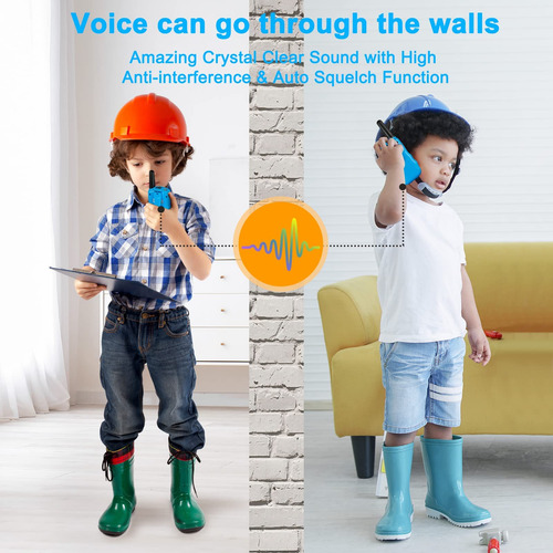 Walkie Talkies 3 Radios Niños Regalo Navidad
