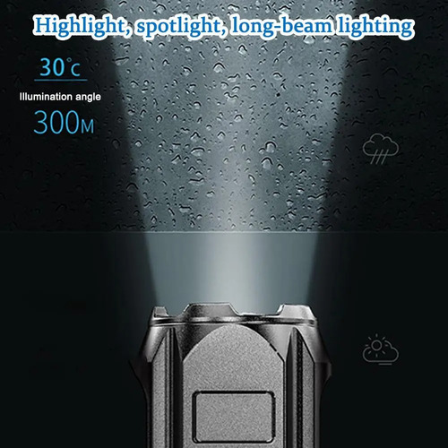 Original Super Lanterna Laser Flash Tática Smiling Shark