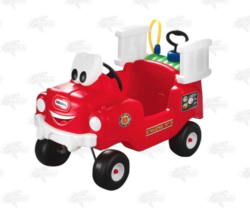 Carrito Montable Para Niño Little Tikes Spray Bombero Xtrm C