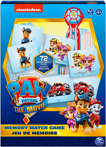 Paw Patrol El Juego De Coincidencia De Memoria De La PelĂcul