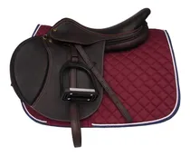 Comprar Montura Classica Armazon Pvc Jinete Salto Equitacion Egua