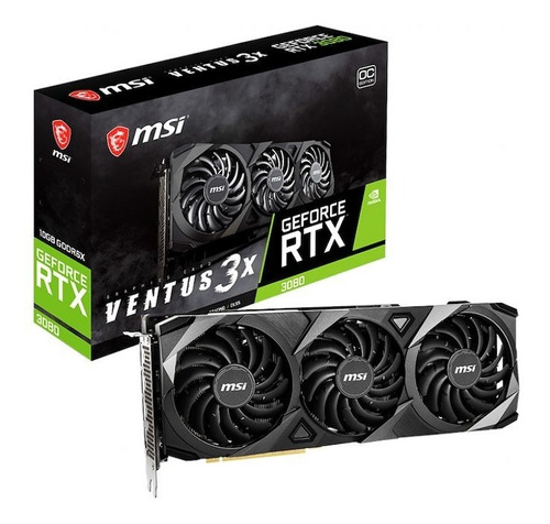  Placa De Video Vga Msi Geforce Rtx 3080 Ventus 3x 10gb Oc