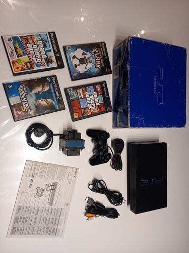 Play Station 2 Fat Completa Negro (Usado)