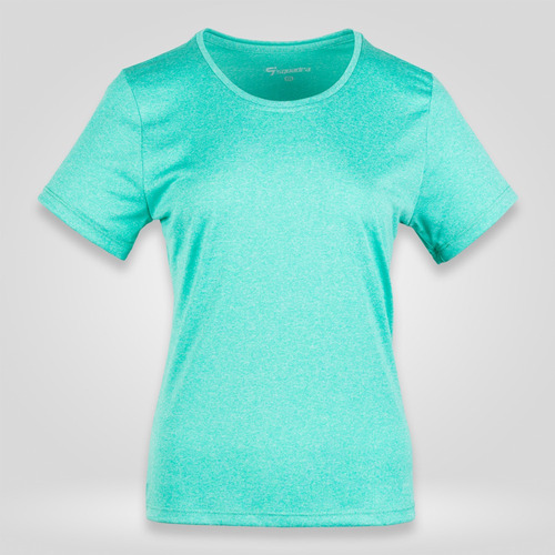 Playera Deportiva Squadra Azul Claro Para Mujer