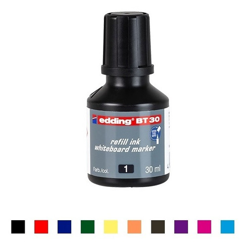 Tinta Edding Bt30 Recargable Para Plumones De Pizarrón 30ml