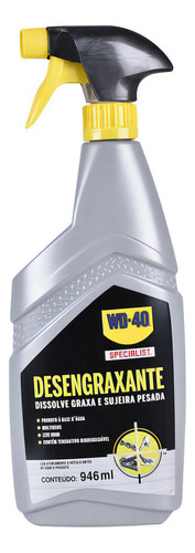 Desengraxante Spray Para Limpeza Pesada 946ml Wd40