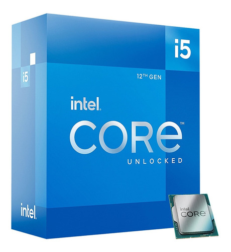 Procesador Gamer Intel Core I5 12600k S1700 C/video S/cooler