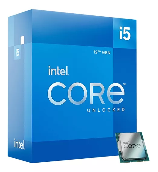 Procesador gamer Intel Core i5-12600K BX8071512600K de 10 núcleos y 4.9GHz de frecuencia con gráfica integrada