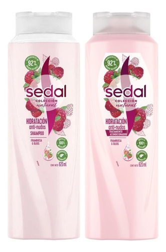 Pack Sedal Hidratación Anti Nudos Shampoo + Acondicionador