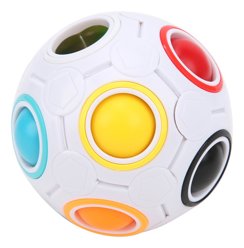 Pelota De Juguete Educativo Para Aliviar El Estrés, Rainbow