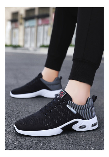 Zapatos Deportivos Ligeros De Malla Transpirable Para Hombre