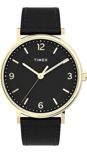 Reloj Timex Southview Para Hombre De 41 Mm, Caja Dorada, Esf