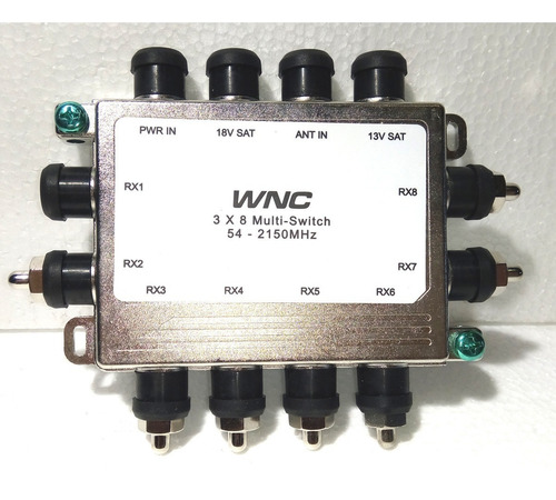 Multiswitch 3x8 Directv Para Vhf Uhf Catv Fta Tda
